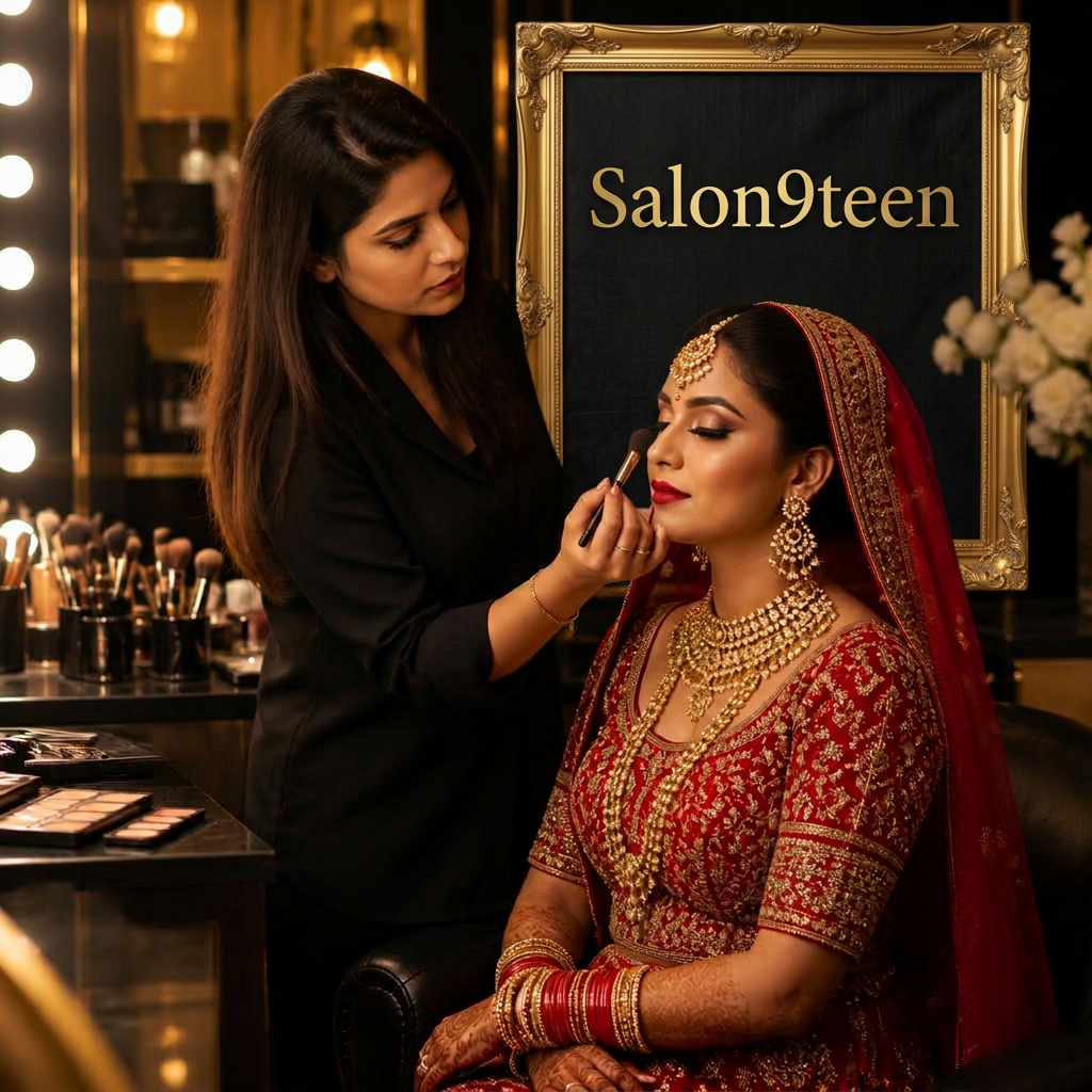 Bridal Makeup at Salon9teen, Delhi