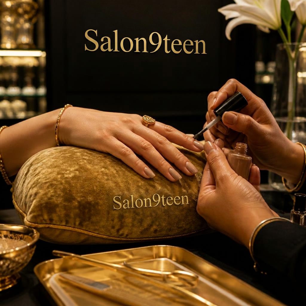 Alga Manicure at Salon9teen, Delhi